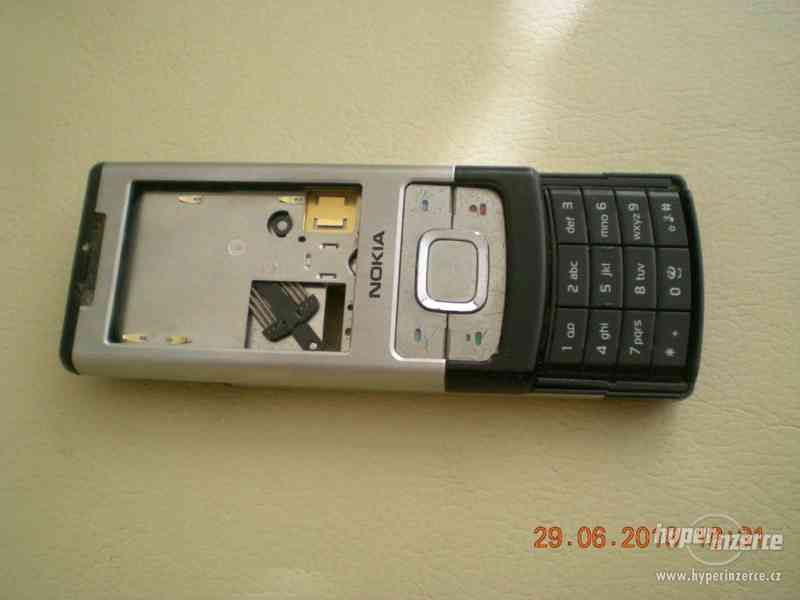 Nokia 6500s z r.2007 - výsuvné telefony s kovovými kryty - foto 37