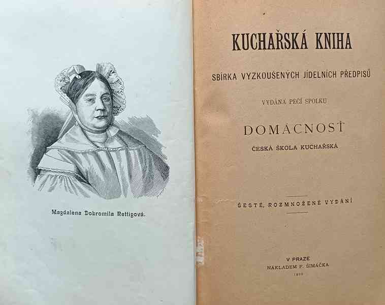 Rakousko Uhersko - kuchařská kniha z roku 1900 - foto 8