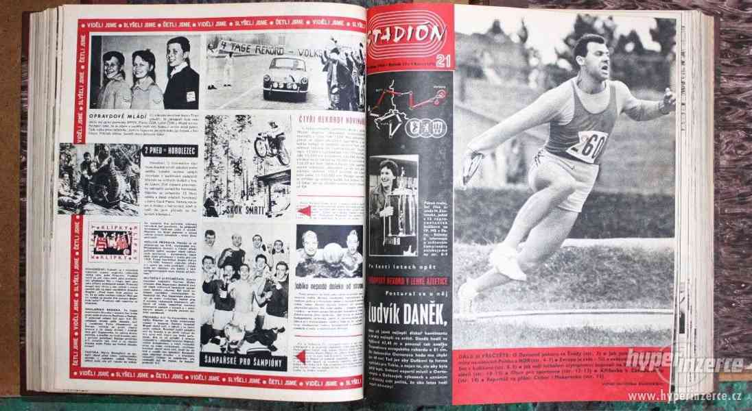 časopis STADION svázané ročníky za období 1963-1988 - foto 2