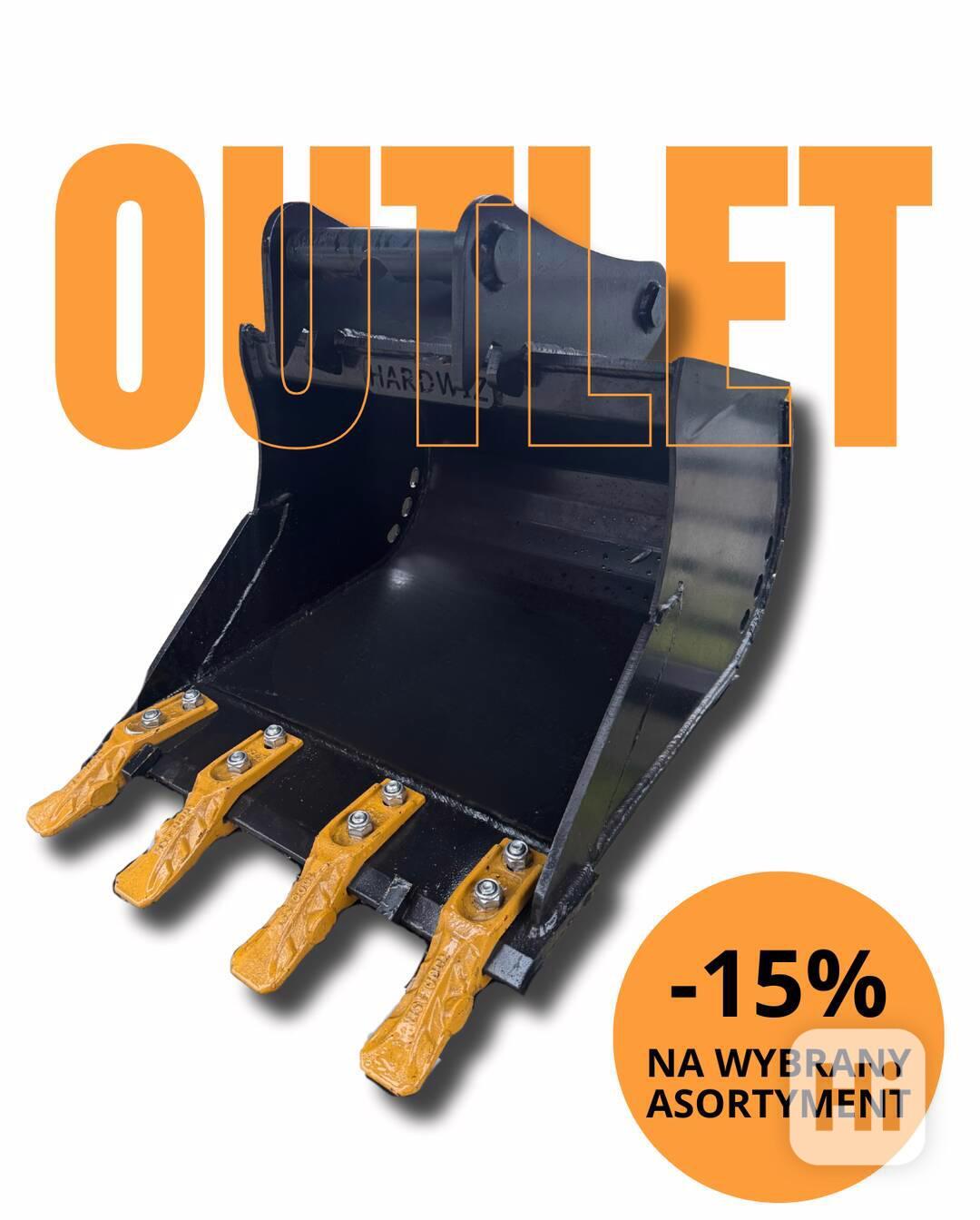 Podkopová lopata 50 cm 1,5–3 t HARDOX — Lehnhoff MS01 SYMLOC - foto 1