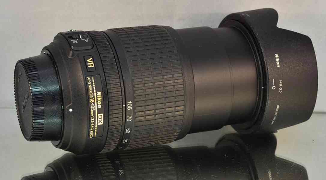 NIKON AF-S DX NIKKOR 18-105mm 1:3.5-5.6 G ED VR - foto 6