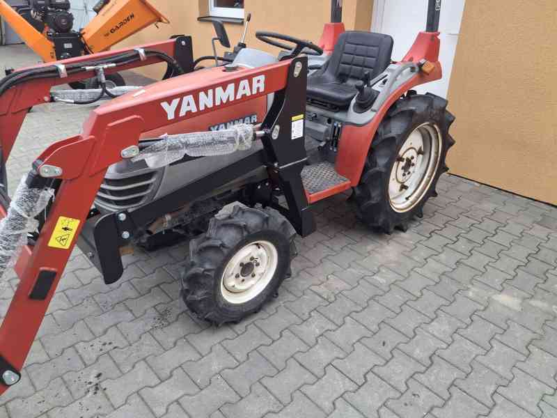 Malotraktor Yanmar AF17 s nakladačem 17 HP, 4x4 - foto 8