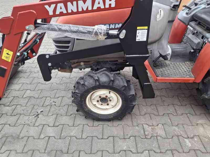 Malotraktor Yanmar AF17 s nakladačem 17 HP, 4x4 - foto 5