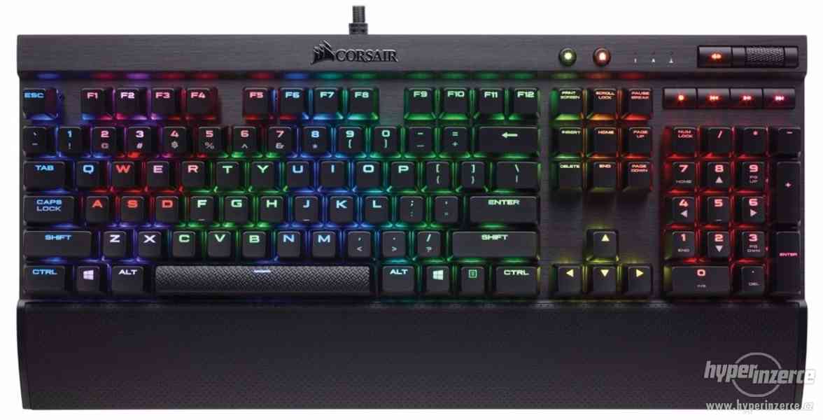 nová mechanická klávesnice Corsair Gaming K70 RGB - foto 1