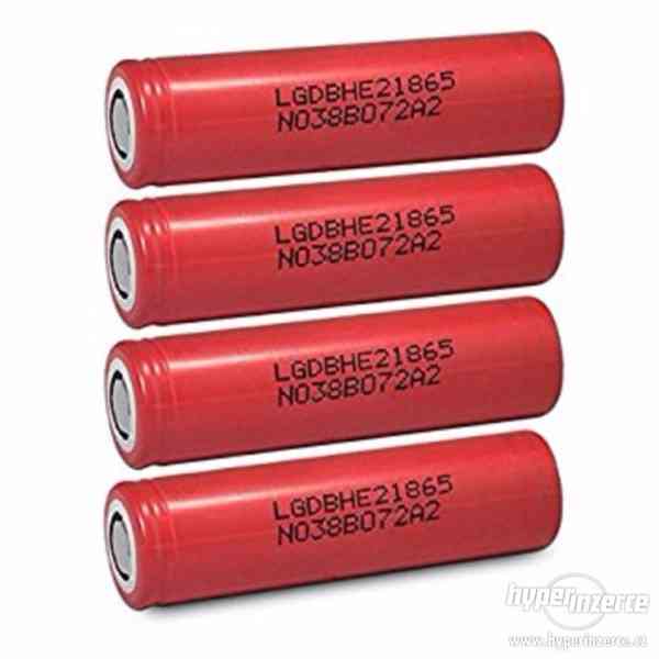 baterie 18650 li-ion  LGhE2-2500mAh - foto 1