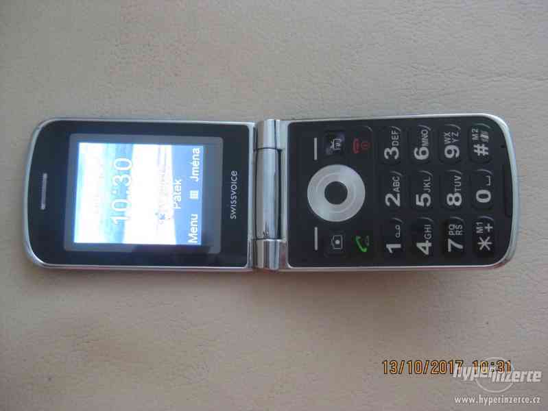 swissvoice MP50 a MP33 - telefony s SOS tlačítkem - foto 3