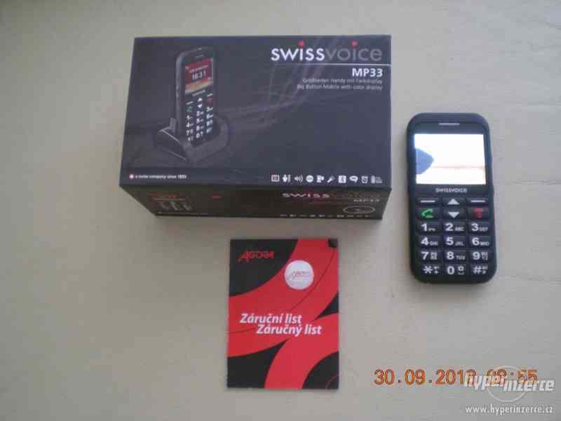 swissvoice MP50 a MP33 - telefony s SOS tlačítkem - foto 7