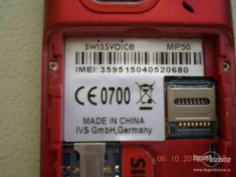 swissvoice MP50 a MP33 - telefony s SOS tlačítkem - foto 25