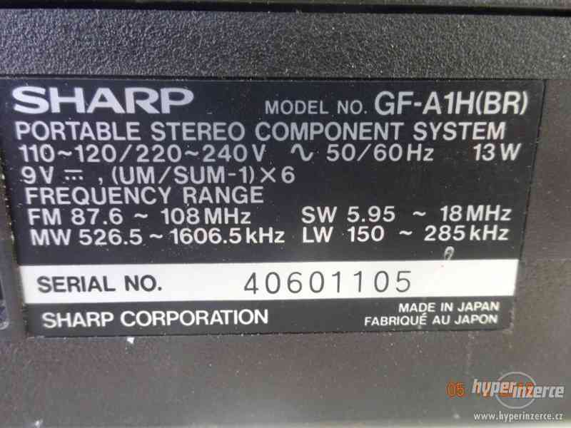 SHARP GF A1H(BR) - foto 5