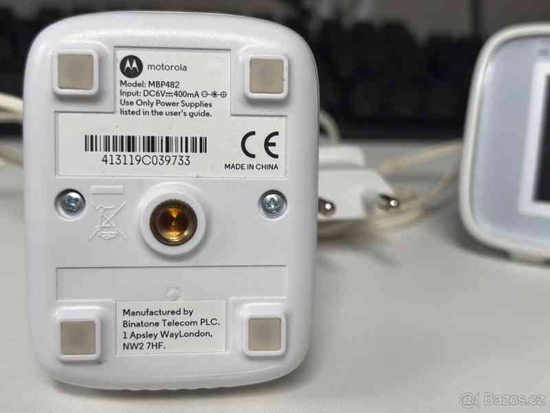 Bezdratová chůvička s kamerou MOTOROLA - foto 2