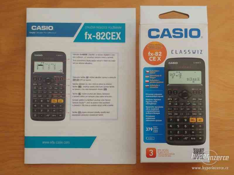 NOVÝ kalkulátor Casio fx-82 CE X Classwiz - foto 1