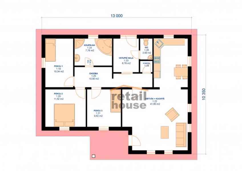 Bungalov Sára, 4+kk, 100 m2 - foto 9