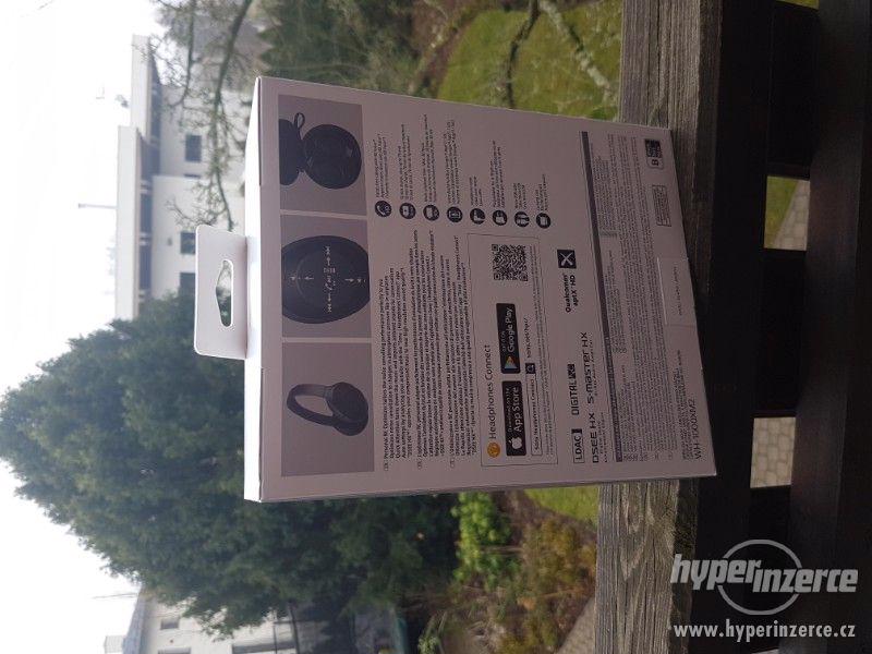 Zcelá nové černé Sony WH1000XM2 bezdrátová sluchátka - foto 2