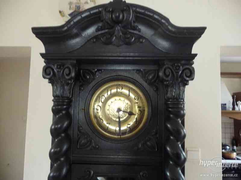 Podlahové barokové hodiny  1900 - foto 1