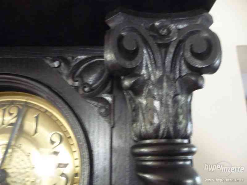 Podlahové barokové hodiny  1900 - foto 5