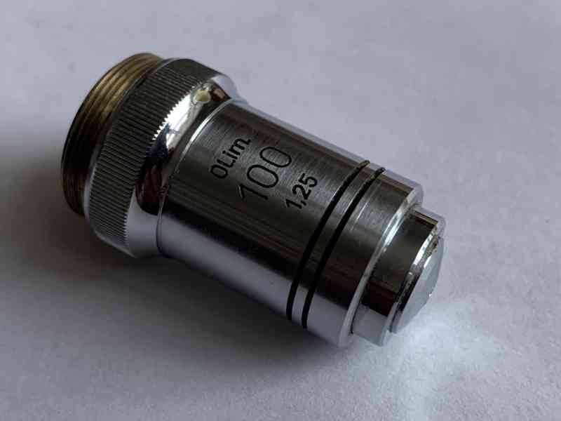 MEOPTA 100 1.25 objektiv pro mikroskop č.2 - foto 3
