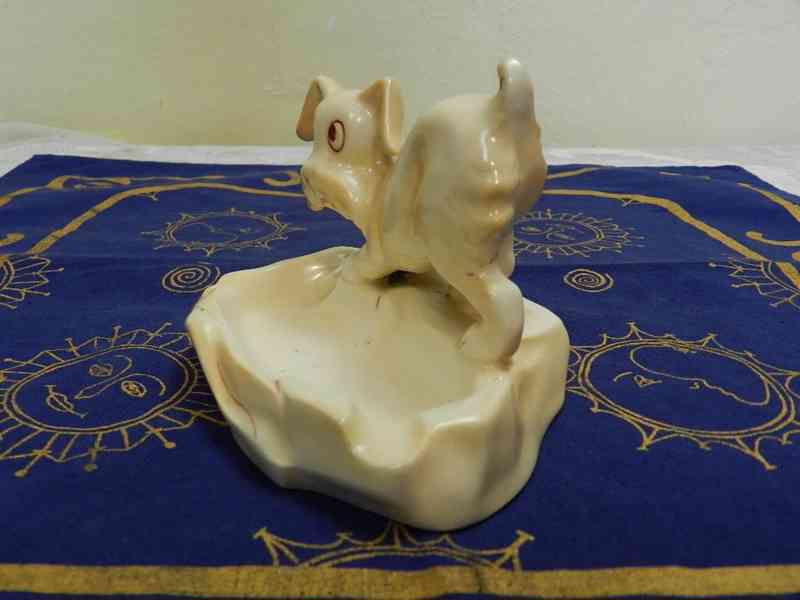 Hezký Art Deco Popelník Pejsek Ditmar Urbach  - foto 3