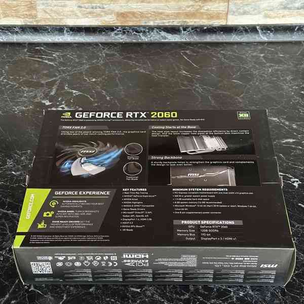 NVIDIA GeForce RTX 2060, 12 GB RAM, záruka - foto 3