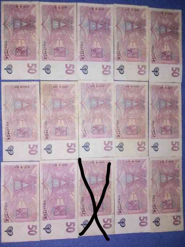 nová 50Kč bankovka/bankovky - foto 2