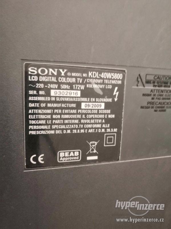 Prodám LCD TV Sony - foto 3