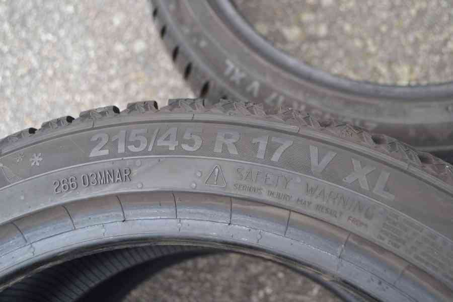 4ks NOVÉ zimní pneu 215/45R17 XL Semprerit Speed-Grip 5 - foto 14