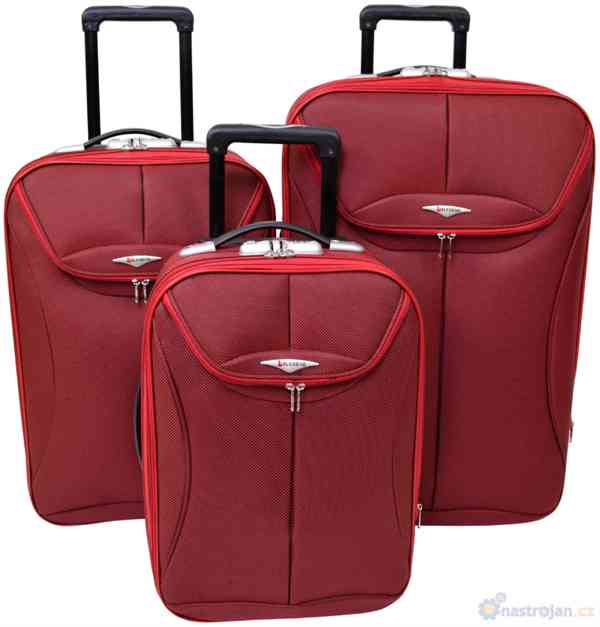 Cestovní kufry sada 3ks na kolečkách - 661 - foto 1