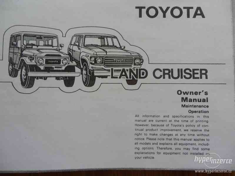 Toyota J40- Owner´s Manual - foto 2