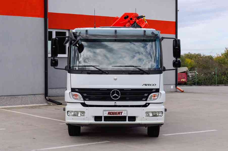 MERCEDES ATEGO 1222 TŘÍSTRANNÝ SKLÁPĚČ HYDRAULICKÁ RUKA EU4 - foto 2
