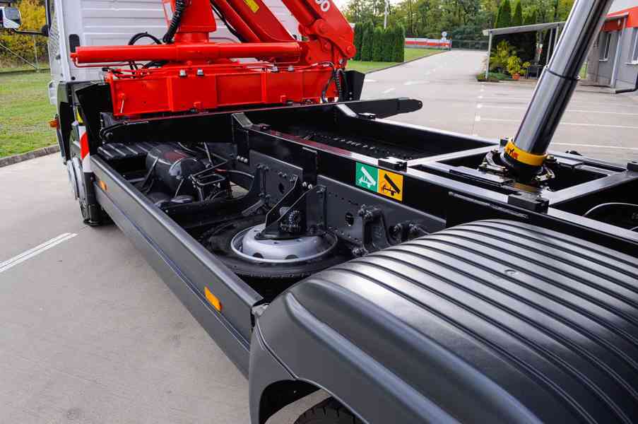 MERCEDES ATEGO 1222 TŘÍSTRANNÝ SKLÁPĚČ HYDRAULICKÁ RUKA EU4 - foto 82