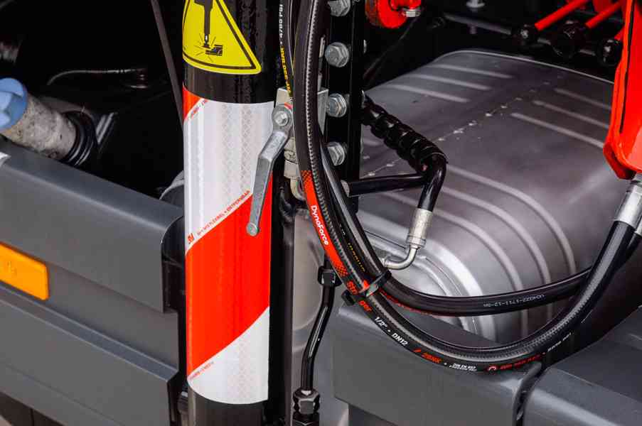 MERCEDES ATEGO 1222 TŘÍSTRANNÝ SKLÁPĚČ HYDRAULICKÁ RUKA EU4 - foto 19