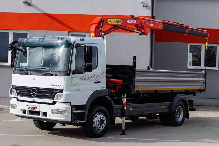 MERCEDES ATEGO 1222 TŘÍSTRANNÝ SKLÁPĚČ HYDRAULICKÁ RUKA EU4 - foto 96