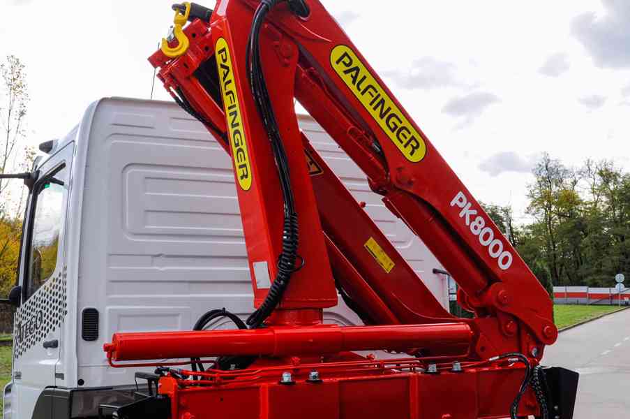 MERCEDES ATEGO 1222 TŘÍSTRANNÝ SKLÁPĚČ HYDRAULICKÁ RUKA EU4 - foto 81
