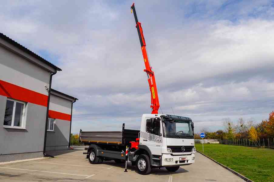 MERCEDES ATEGO 1222 TŘÍSTRANNÝ SKLÁPĚČ HYDRAULICKÁ RUKA EU4 - foto 103