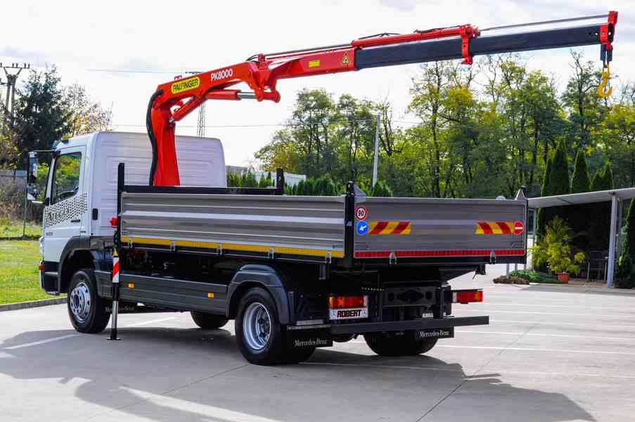 MERCEDES ATEGO 1222 TŘÍSTRANNÝ SKLÁPĚČ HYDRAULICKÁ RUKA EU4 - foto 98