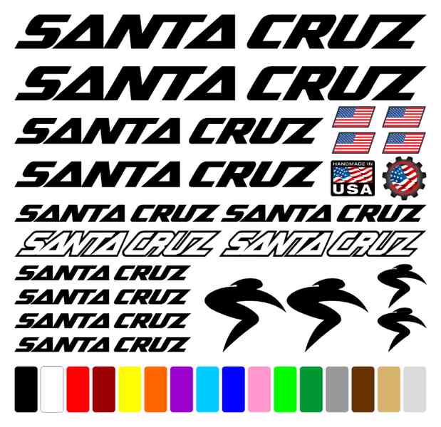 Rámové polepy Specialized, Scott, Santa Cruz, Colnago - foto 11