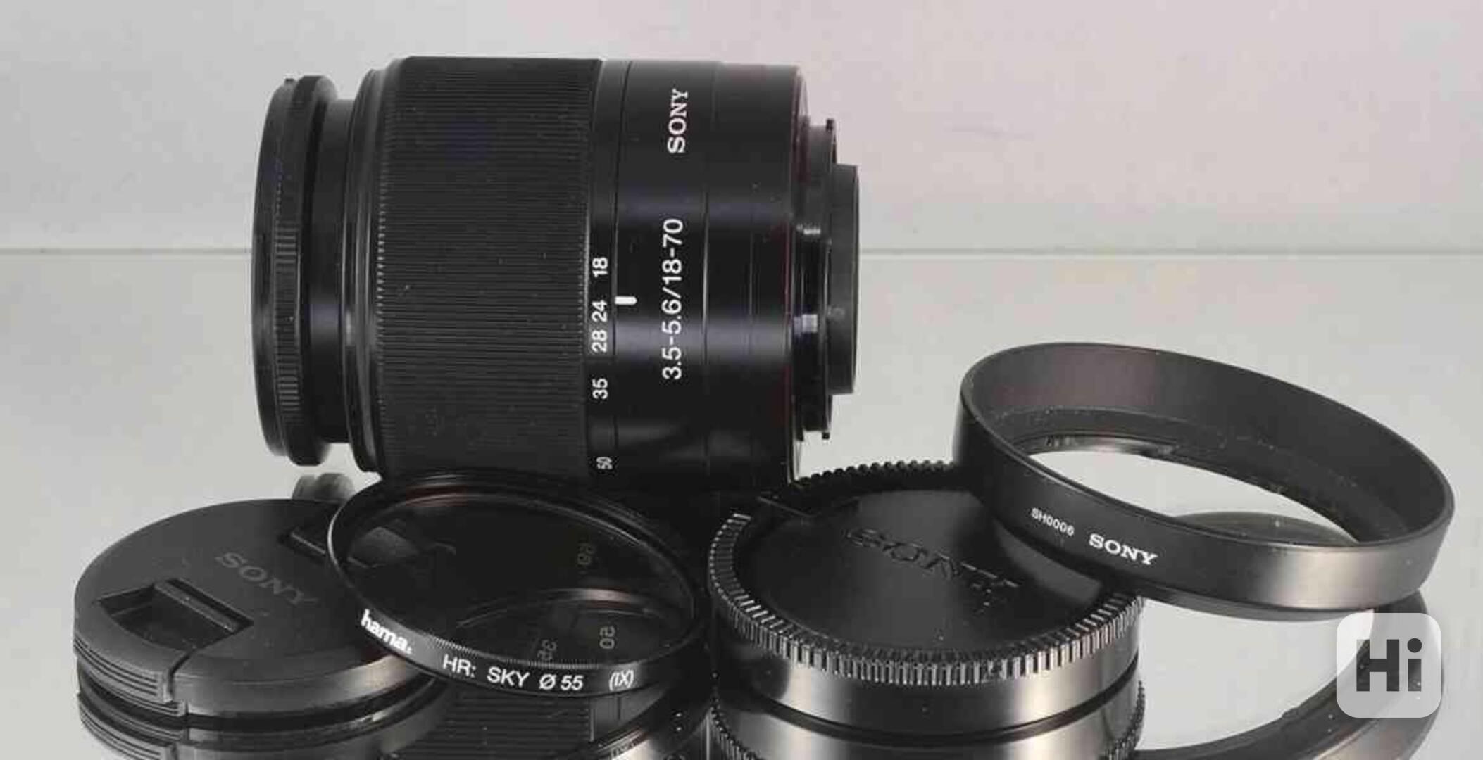 Sony DT 18-70mm F3,5-5,6 MACRO *APS-C Zoom*A-mount*SKY FILTR - foto 1