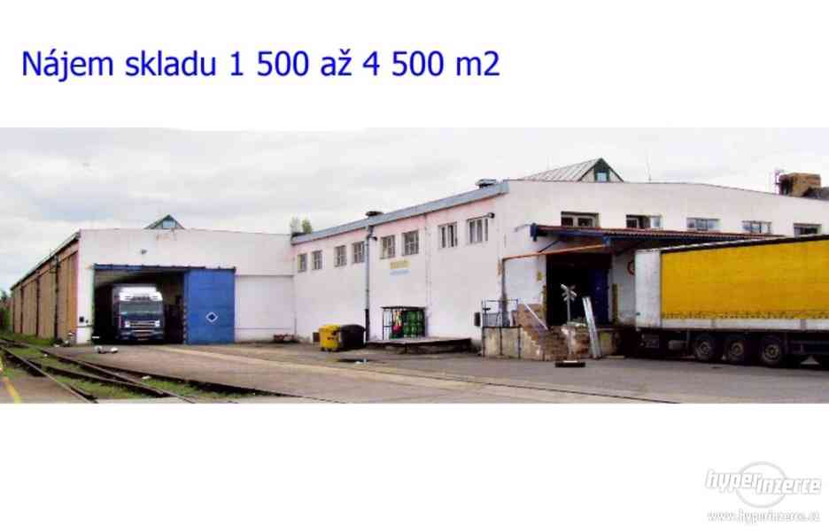 Nájem skladu 1.500 m2 (až 4.500 m2), vjezdný, PRAHA 5 Zličín - foto 1