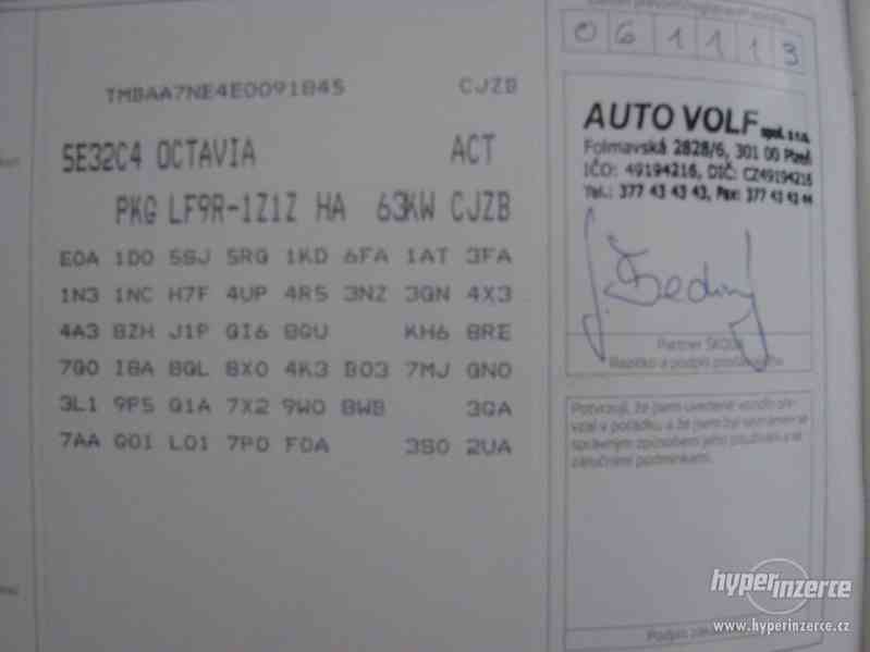 Škoda Octavia 1.2 TSI r.v.2013 (serviska) Koupeno v ČR - foto 17