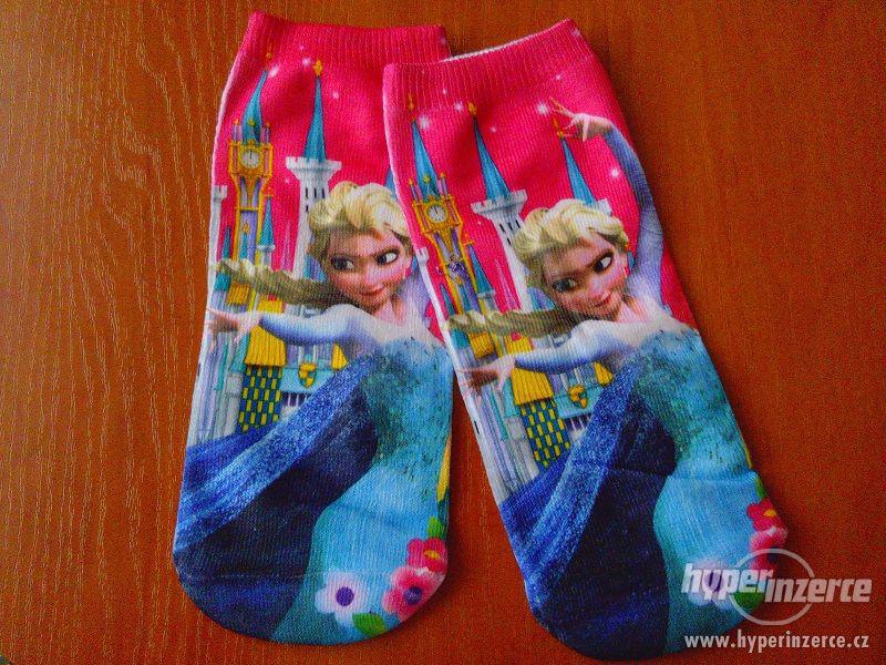 Ponožky motiv 8 - Ledové království (Frozen) 18.cm - foto 1