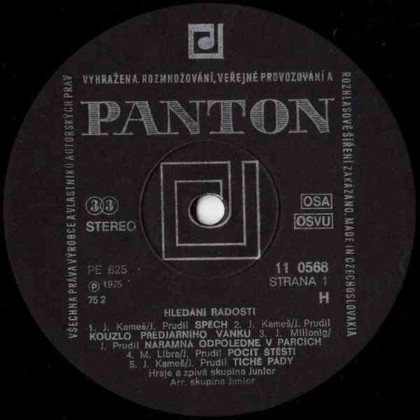 Junior ‎– Hledání radosti (LP) - foto 3