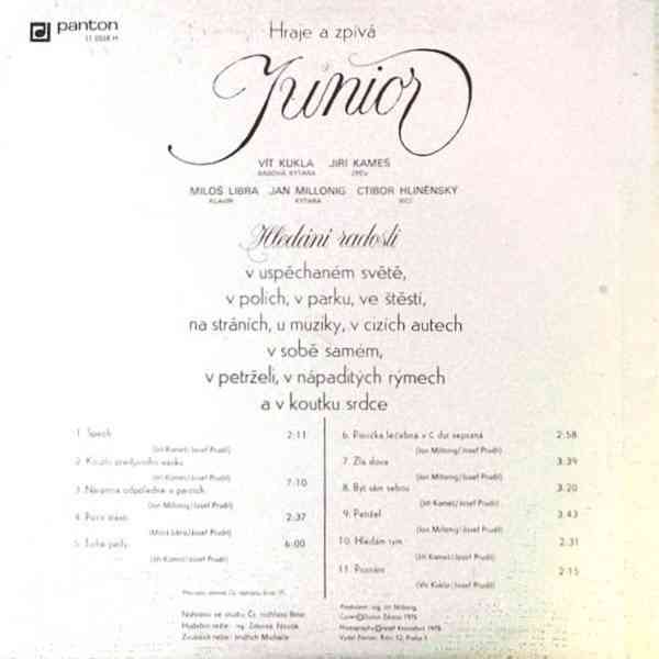 Junior ‎– Hledání radosti (LP) - foto 2