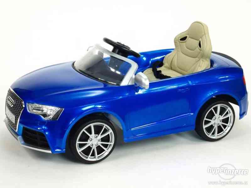 Elektrické autíčko Audi RS5 s 2,4G DO, modrá metalíza - foto 4