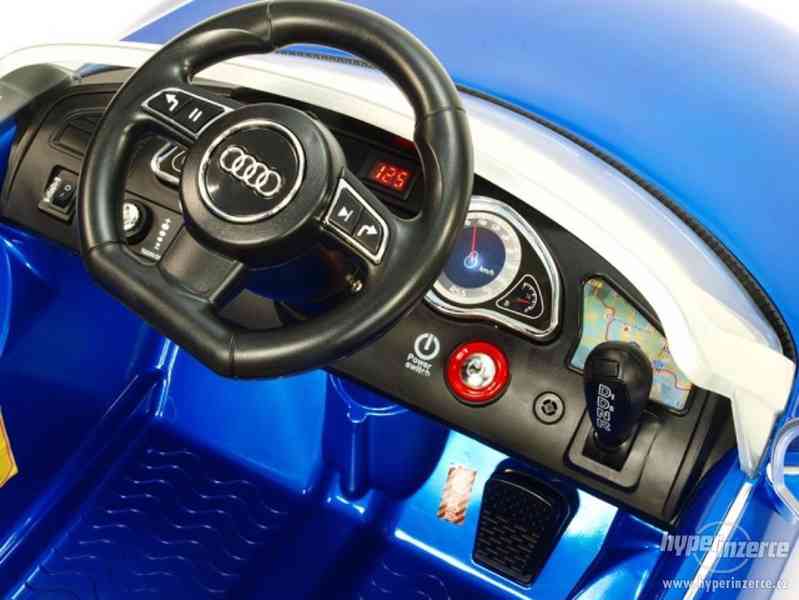 Elektrické autíčko Audi RS5 s 2,4G DO, modrá metalíza - foto 5