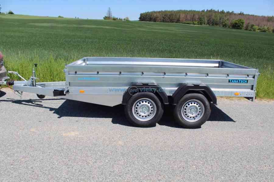 Přívěs Zaslaw 300TH 2000kg 300x150x35 - foto 4