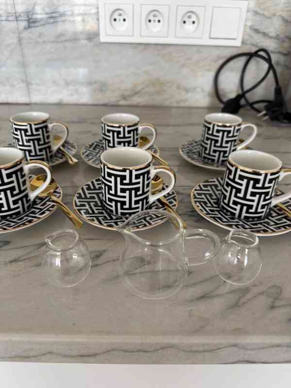 Sada šálků a podšálků na Espresso H&M Home 8ks - foto 8