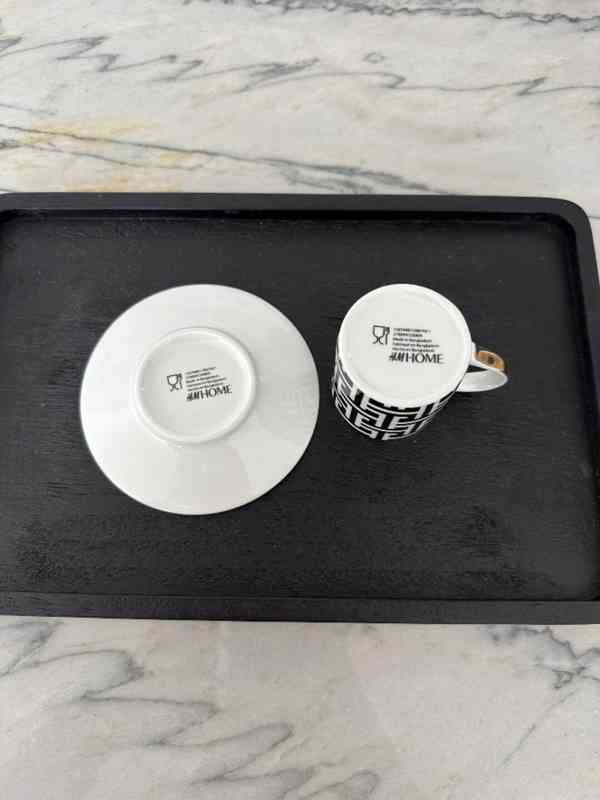Sada šálků a podšálků na Espresso H&M Home 8ks - foto 5