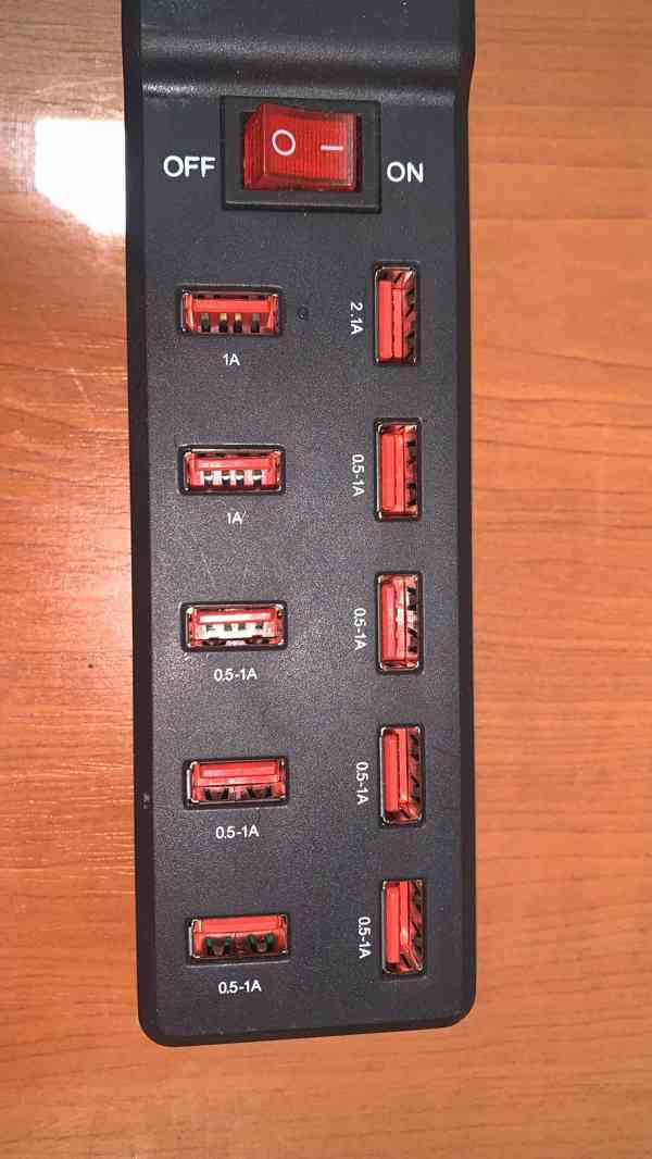 Prodám USB Chraging Ports, 10xUSB - foto 3