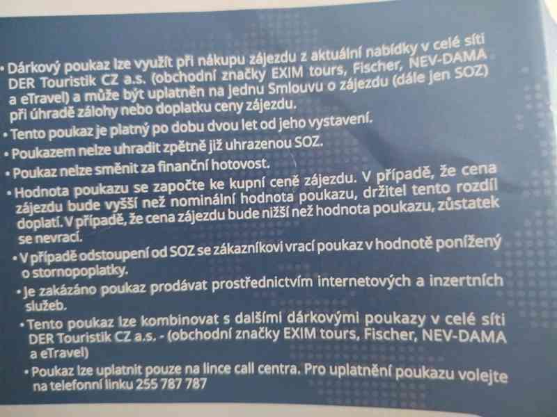 Dárkový poukaz CK Fischer 5000Kč - foto 3