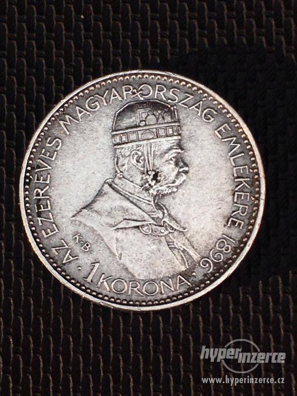 1 korona 1896 KB - příchod maďarů - foto 2