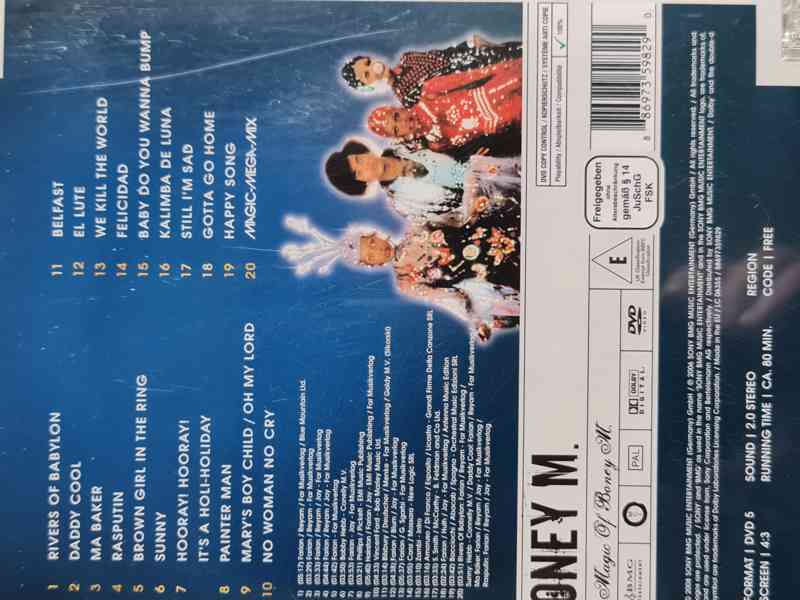 DVD - BONEY M. / The Magic Of B.M. - foto 2